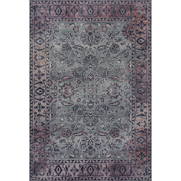 Victoria Ornate Persian All-over Washable Area Rug